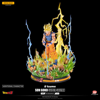 Dragon Ball Z - Son Goku Super Saiyan HQS Dioramax (Special) 1/4 Scale Statue