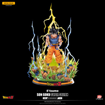 Dragon Ball Z - Son Goku Super Saiyan HQS Dioramax (Special) 1/4 Scale Statue