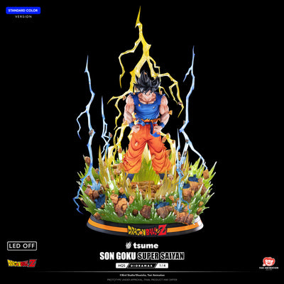 Dragon Ball Z - Son Goku Super Saiyan HQS Dioramax (Standard) 1/4 Scale Statue
