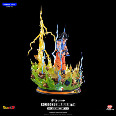 Dragon Ball Z - Son Goku Super Saiyan HQS Dioramax (Standard) 1/4 Scale Statue
