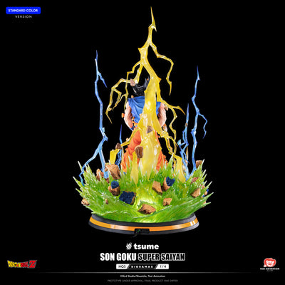 Dragon Ball Z - Son Goku Super Saiyan HQS Dioramax (Standard) 1/4 Scale Statue