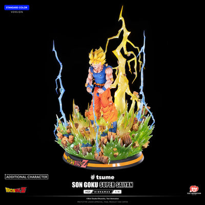 Dragon Ball Z - Son Goku Super Saiyan HQS Dioramax (Standard) 1/4 Scale Statue