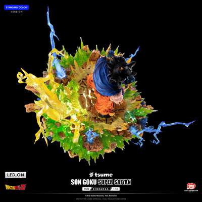Dragon Ball Z - Son Goku Super Saiyan HQS Dioramax (Standard) 1/4 Scale Statue