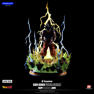 Dragon Ball Z - Son Goku Super Saiyan HQS Dioramax (Standard) 1/4 Scale Statue