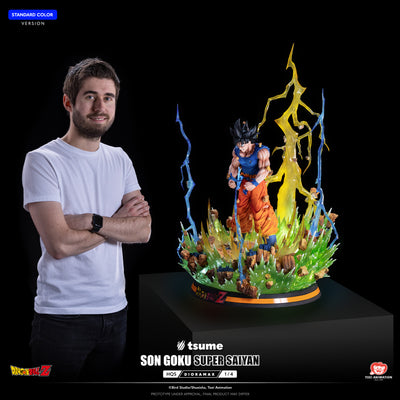 Dragon Ball Z - Son Goku Super Saiyan HQS Dioramax (Standard) 1/4 Scale Statue