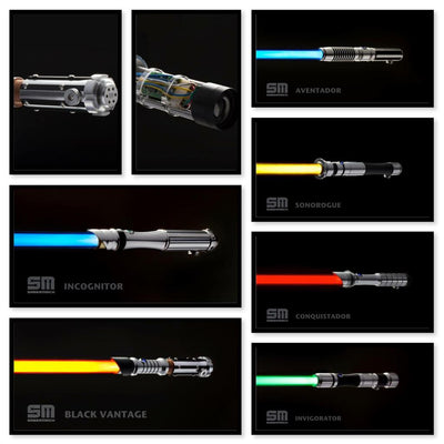 Sabermach Illuminated Combat Sabers