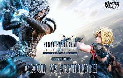 Final Fantasy VII Remake - Cloud vs. Sephiroth Statue