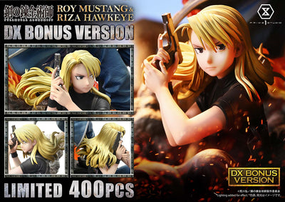 Fullmetal Alchemist - Roy Mustang & Riza Hawkeye (Deluxe Bonus) 1/6 Scale Statue