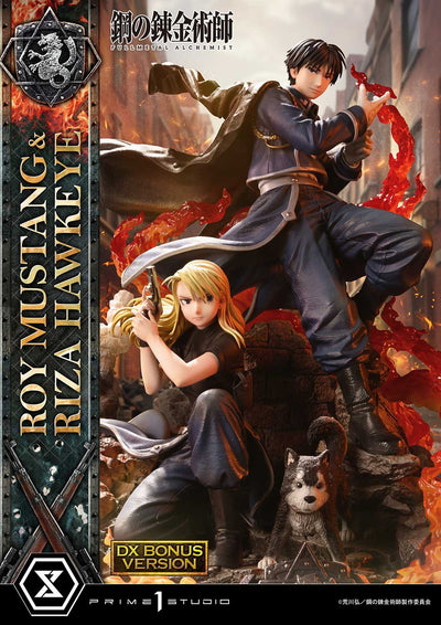 Fullmetal Alchemist - Roy Mustang & Riza Hawkeye (Deluxe Bonus) 1/6 Scale Statue