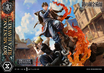 Fullmetal Alchemist - Roy Mustang & Riza Hawkeye (Deluxe) 1/6 Scale Statue