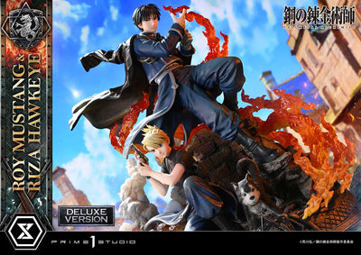 Fullmetal Alchemist - Roy Mustang & Riza Hawkeye (Deluxe) 1/6 Scale Statue