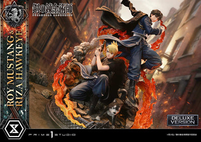 Fullmetal Alchemist - Roy Mustang & Riza Hawkeye (Deluxe) 1/6 Scale Statue