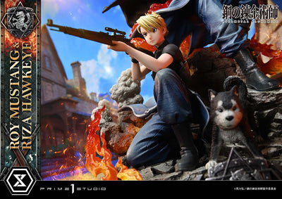 Fullmetal Alchemist - Roy Mustang & Riza Hawkeye (Regular) 1/6 Scale Statue