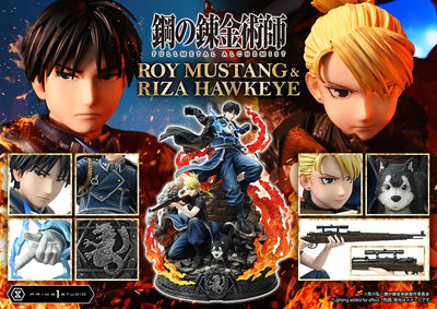 Fullmetal Alchemist - Roy Mustang & Riza Hawkeye (Regular) 1/6 Scale Statue
