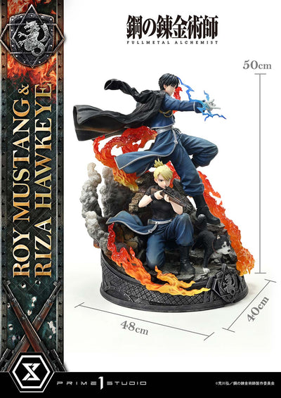 Fullmetal Alchemist - Roy Mustang & Riza Hawkeye (Regular) 1/6 Scale Statue