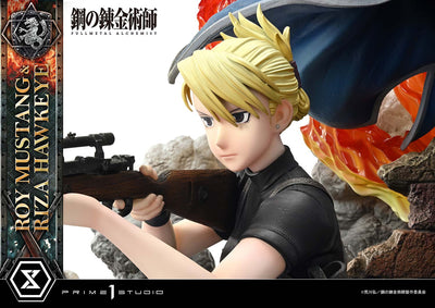 Fullmetal Alchemist - Roy Mustang & Riza Hawkeye (Regular) 1/6 Scale Statue