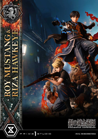 Fullmetal Alchemist - Roy Mustang & Riza Hawkeye (Regular) 1/6 Scale Statue
