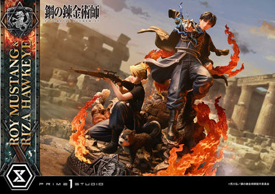 Fullmetal Alchemist - Roy Mustang & Riza Hawkeye (Regular) 1/6 Scale Statue