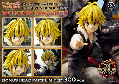 Seven Deadly Sins - Meliodas, Ban and King (DX Bonus) 1/6 Scale Statue