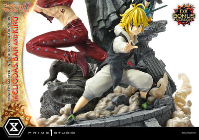 Seven Deadly Sins - Meliodas, Ban and King (DX Bonus) 1/6 Scale Statue