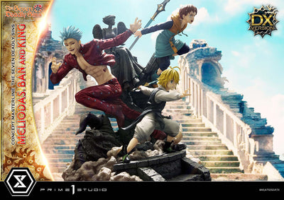 Seven Deadly Sins - Meliodas, Ban and King (DX Bonus) 1/6 Scale Statue