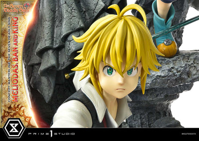 Seven Deadly Sins - Meliodas, Ban and King (Regular) 1/6 Scale Statue