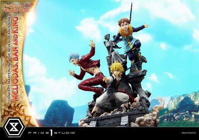 Seven Deadly Sins - Meliodas, Ban and King (Regular) 1/6 Scale Statue
