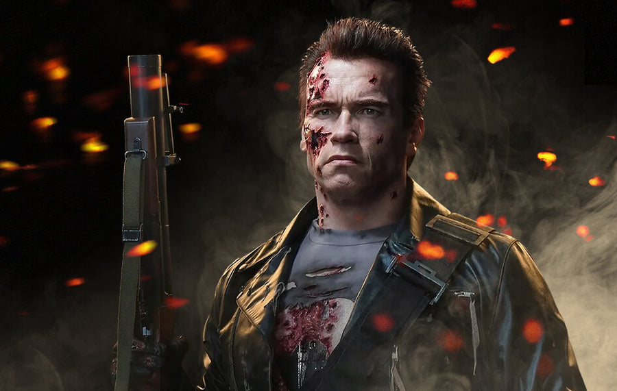 T-800 (Ver. 3) Battle Damaged (Mechanical) Life-Size Bust by Queen Studios