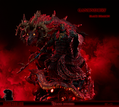 Ganondorf 1/4 Scale Statue by Wake Studio