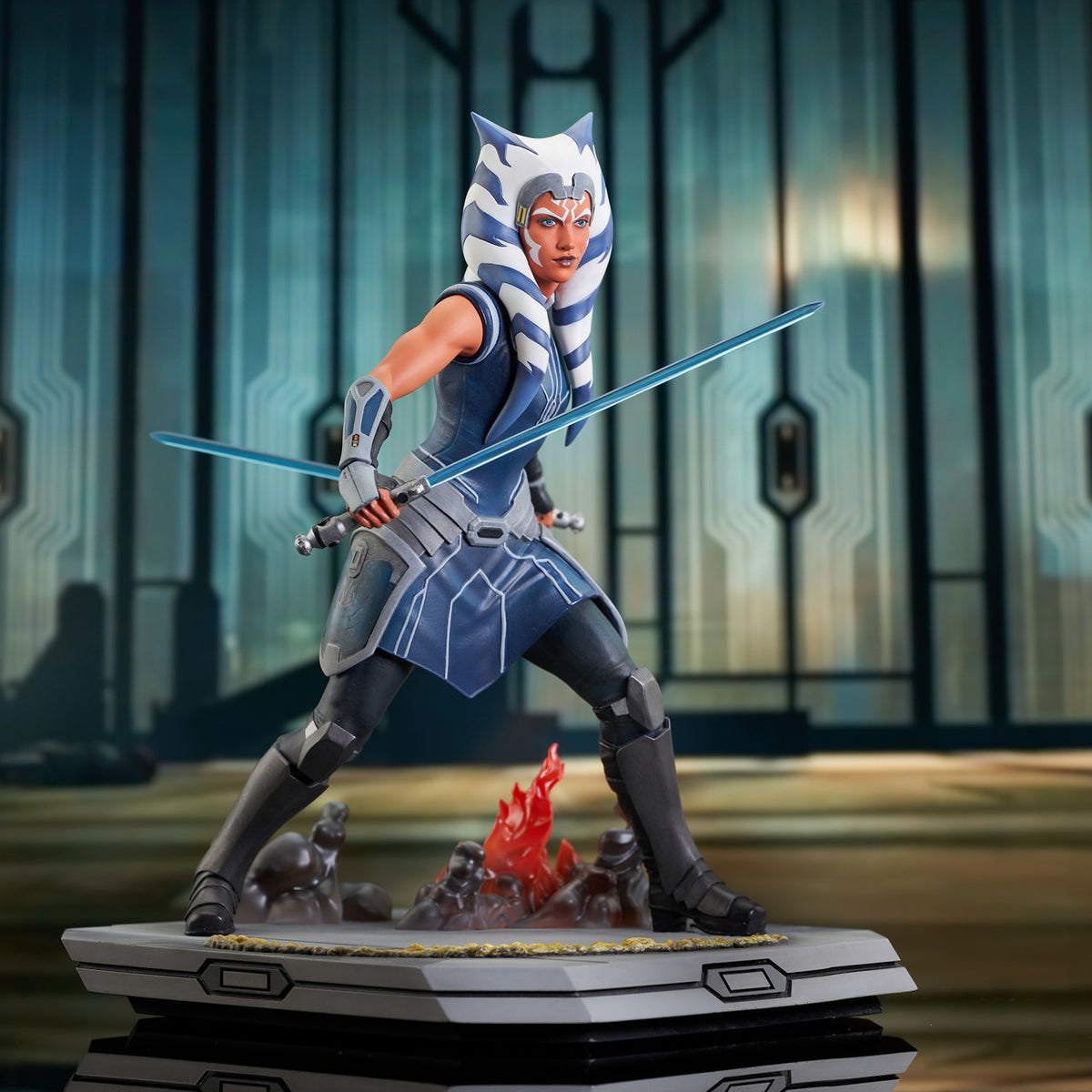 Diamond Select Star Wars Mandalorian Ahsoka Tano 1:6 Scale Bust - Buste Collection