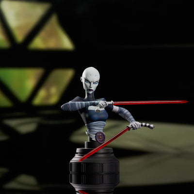 Star Wars: The Clone Wars - Asajj Ventress 1/7 Scale Animated Mini Bust