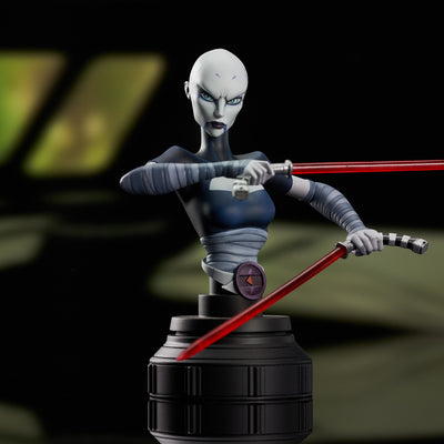 Star Wars: The Clone Wars - Asajj Ventress 1/7 Scale Animated Mini Bust