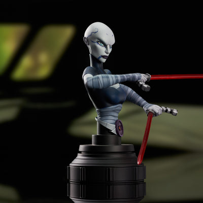 Star Wars: The Clone Wars - Asajj Ventress 1/7 Scale Animated Mini Bust