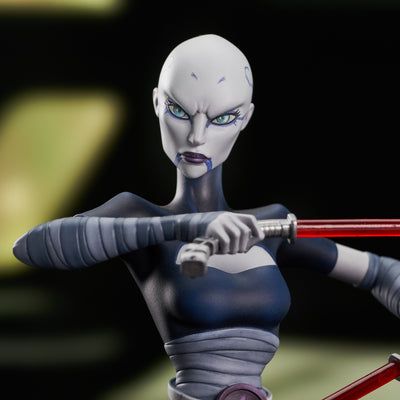 Star Wars: The Clone Wars - Asajj Ventress 1/7 Scale Animated Mini Bust