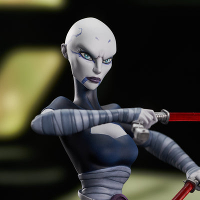 Star Wars: The Clone Wars - Asajj Ventress 1/7 Scale Animated Mini Bust