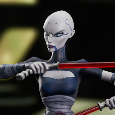 Star Wars: The Clone Wars - Asajj Ventress 1/7 Scale Animated Mini Bust