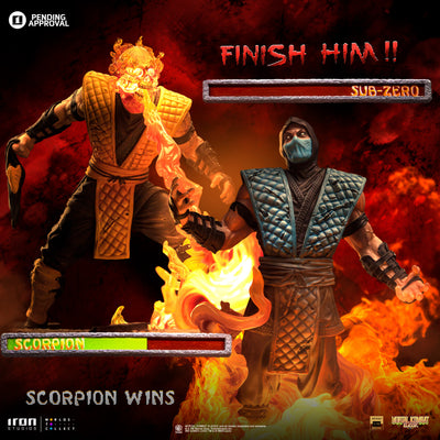 Mortal Kombat - Scorpion Fatality Deluxe Art Scale 1/10