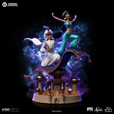 Aladdin & Jasmine Art Scale 1/10