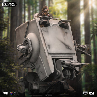 ROTJ - AT-ST and Chewbacca Demi Scale 1/20