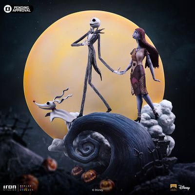 Nightmare Before Christmas - Jack & Sally Deluxe Art Scale 1/10