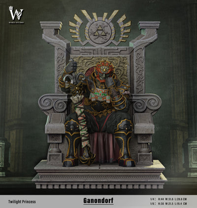 The Legend of Zelda: Twilight Princess - Ganondorf 1/4 Scale Statue by Wake Studio
