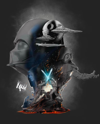 Darth Vader Fine Art Bust