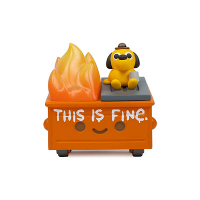 Dumpster Fire - This is Fine Vinyl Figure