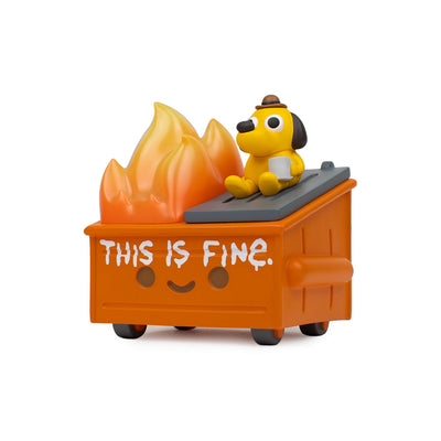 Dumpster Fire - This is Fine Vinyl Figure