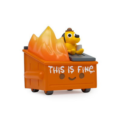 Dumpster Fire - This is Fine Vinyl Figure