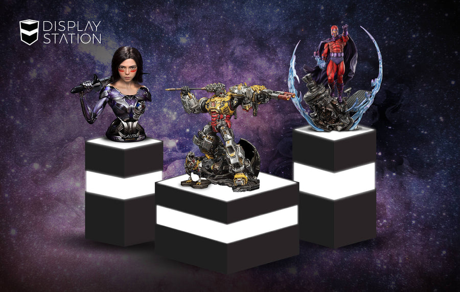 Black Light-Up Pedestal by DisplayStation