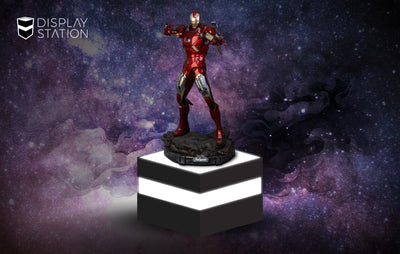 Black Light-Up Pedestal by DisplayStation