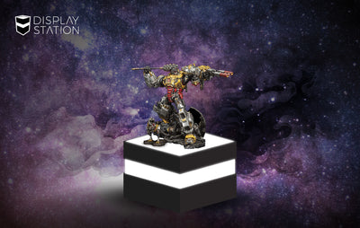 Black Light-Up Pedestal by DisplayStation