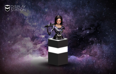 Black Light-Up Pedestal by DisplayStation
