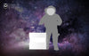 White Light-Up Pedestal By DisplayStation